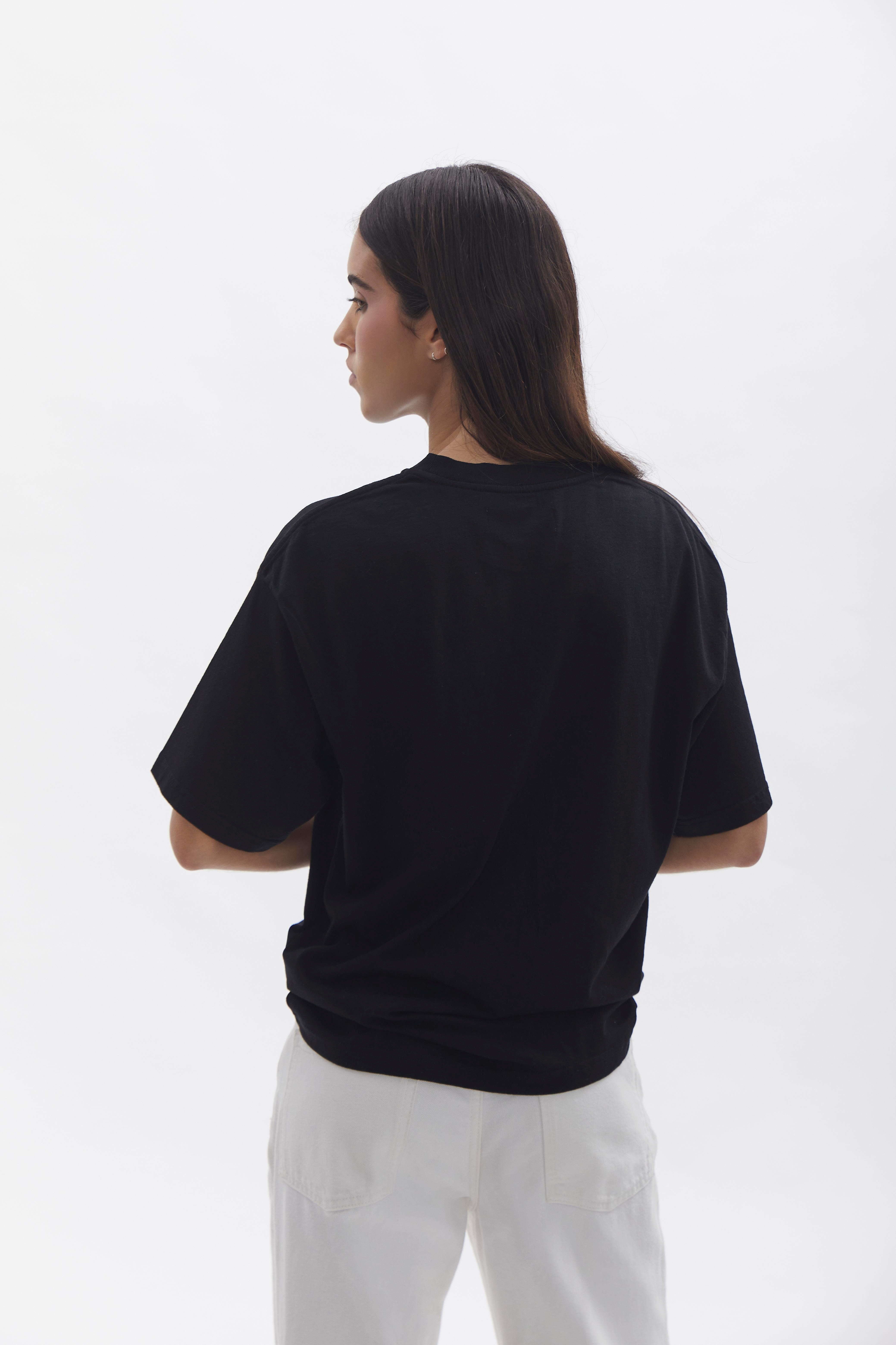 D-Brand, T-Shirts, Polos und Tops, Relaxed T-Shirt, BLACK, Schwarz, 222203, 222203-100