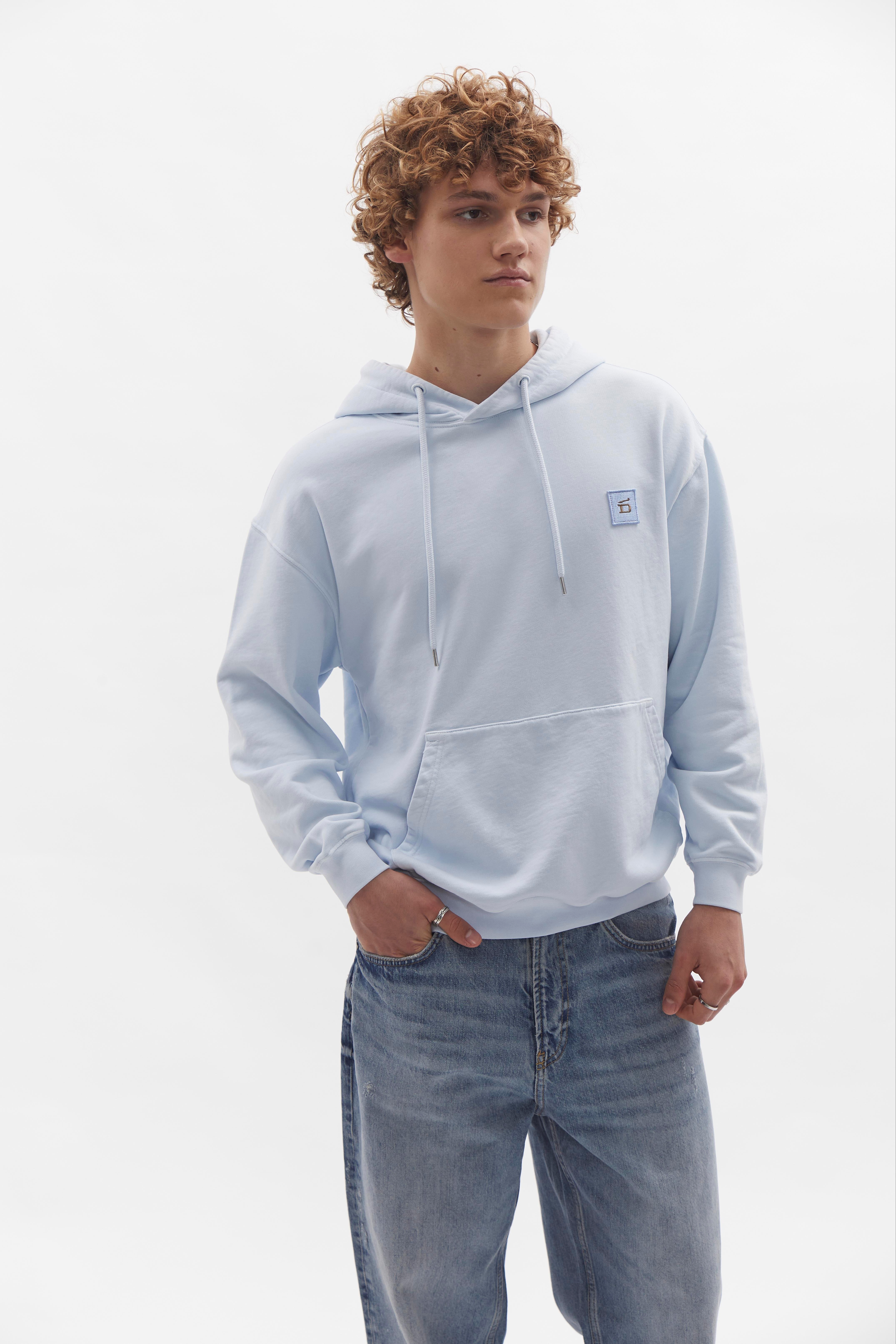 D-Brand, Hoodies, Zip Hoodies, D-Hoodie, ICE BLUE, Blau, 110101, 110101-407