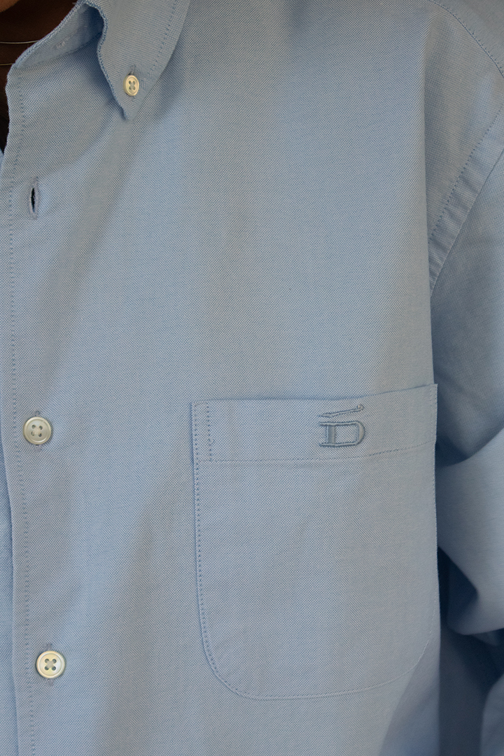 D-Brand, Blouses, Oxford Shirt, PALE BLUE, Blau, 217010, 217010-476