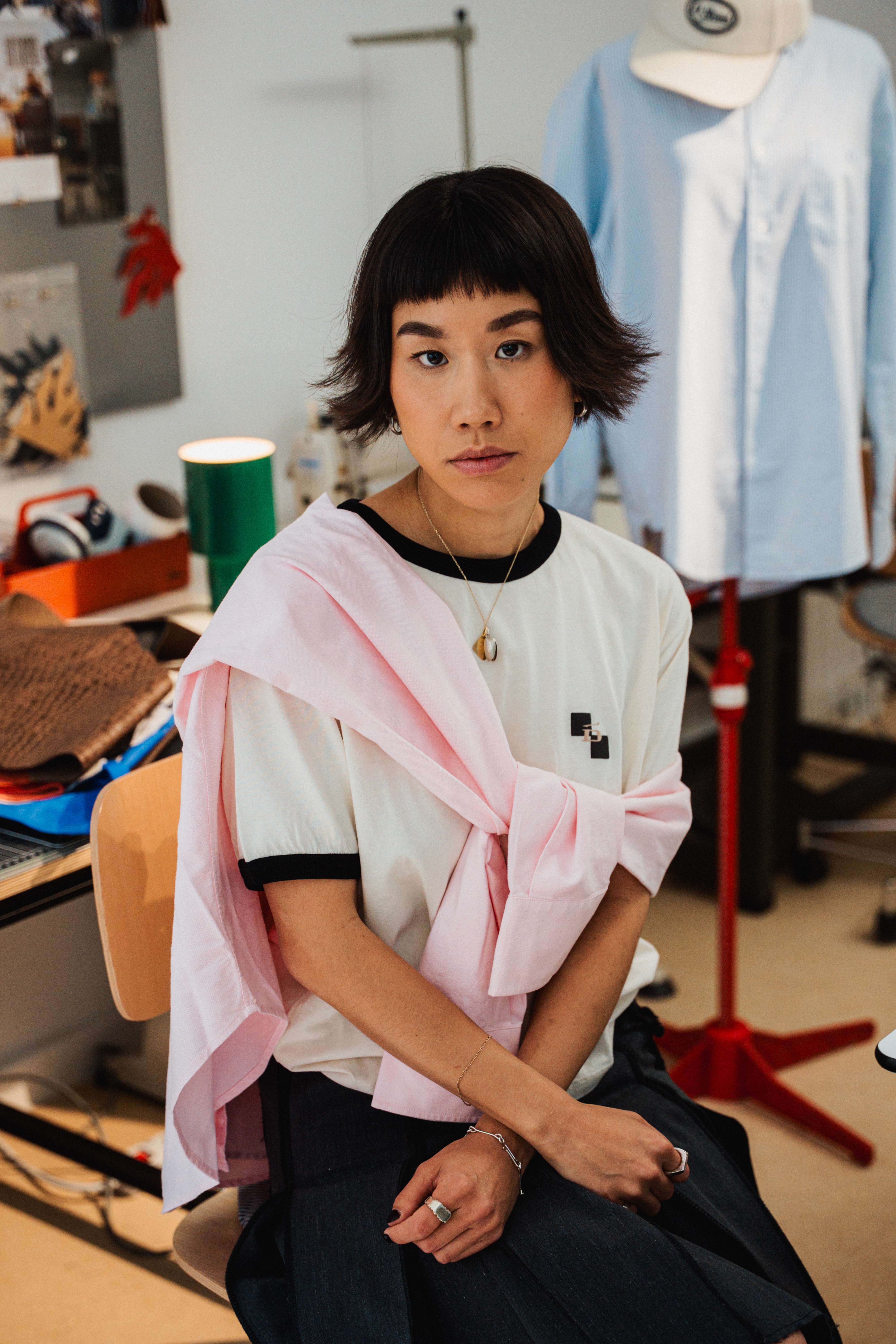 Robyn Steffen in der Vintage Twill Jacket