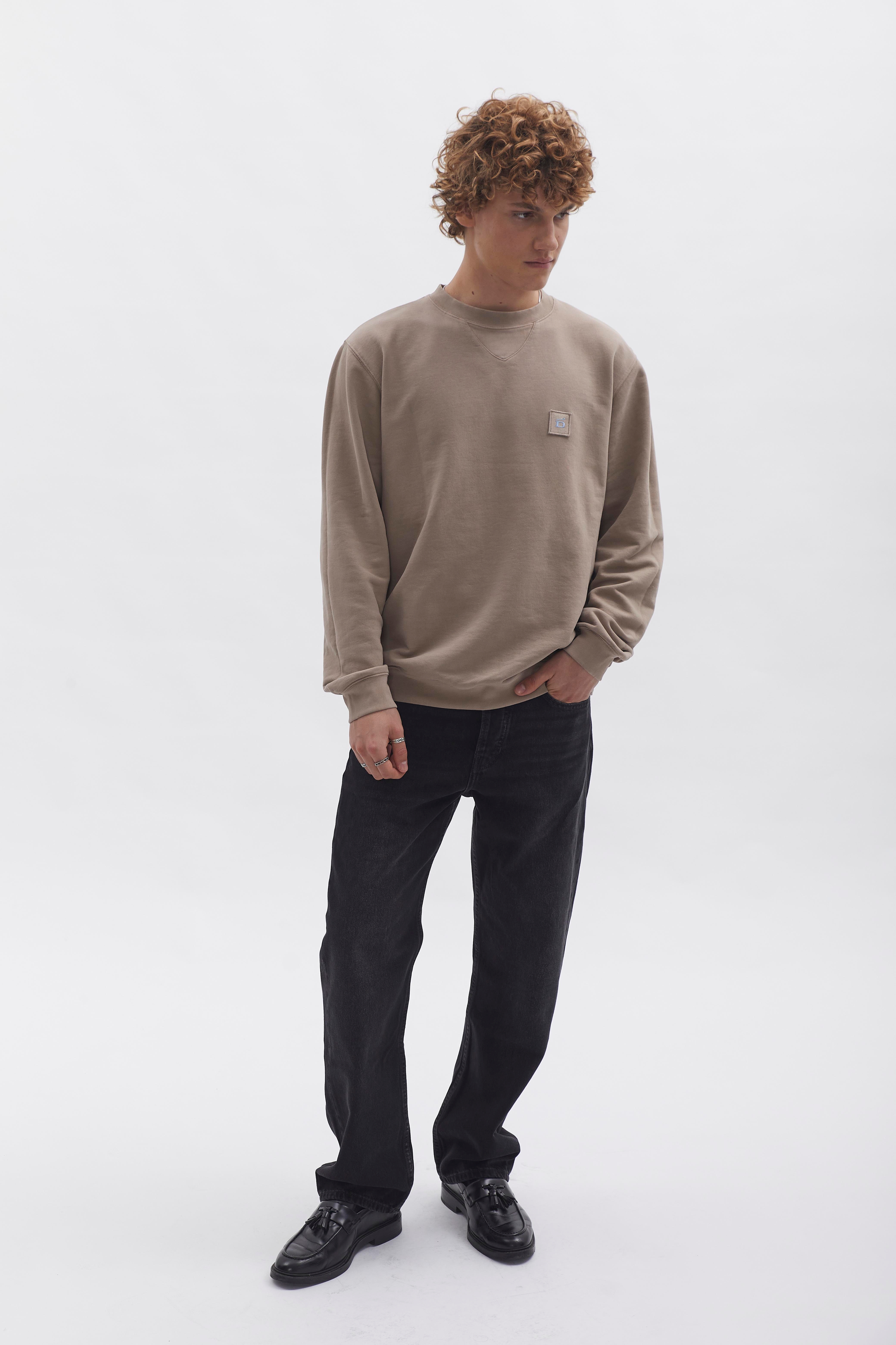 D-Brand, Sweater, Crewneck Sweater, ALMOND, Braun, 111225, 111225-252