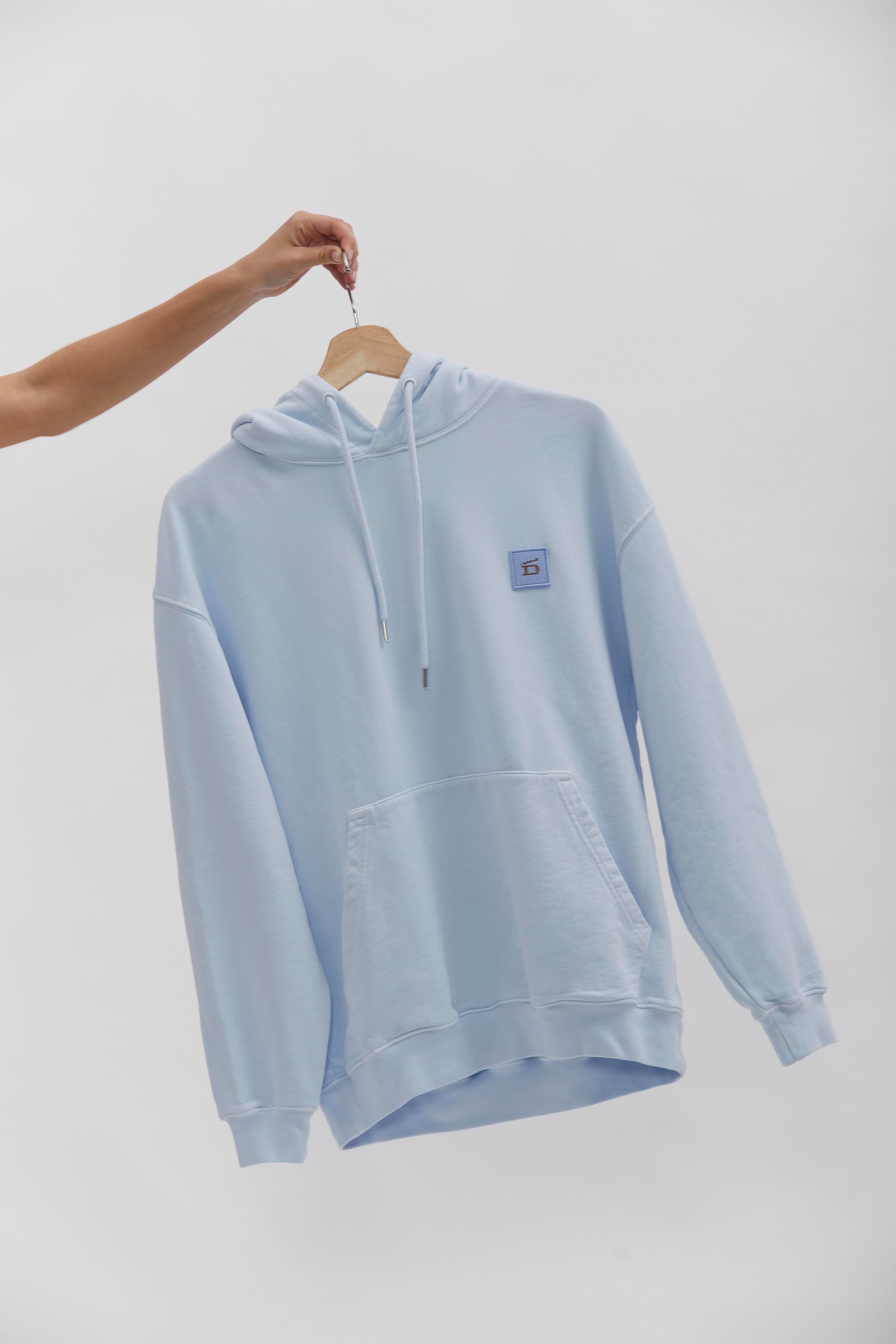 D-Brand, Hoodies, Zip Hoodies, D-Hoodie, ICE BLUE, Blau, 110101, 110101-407