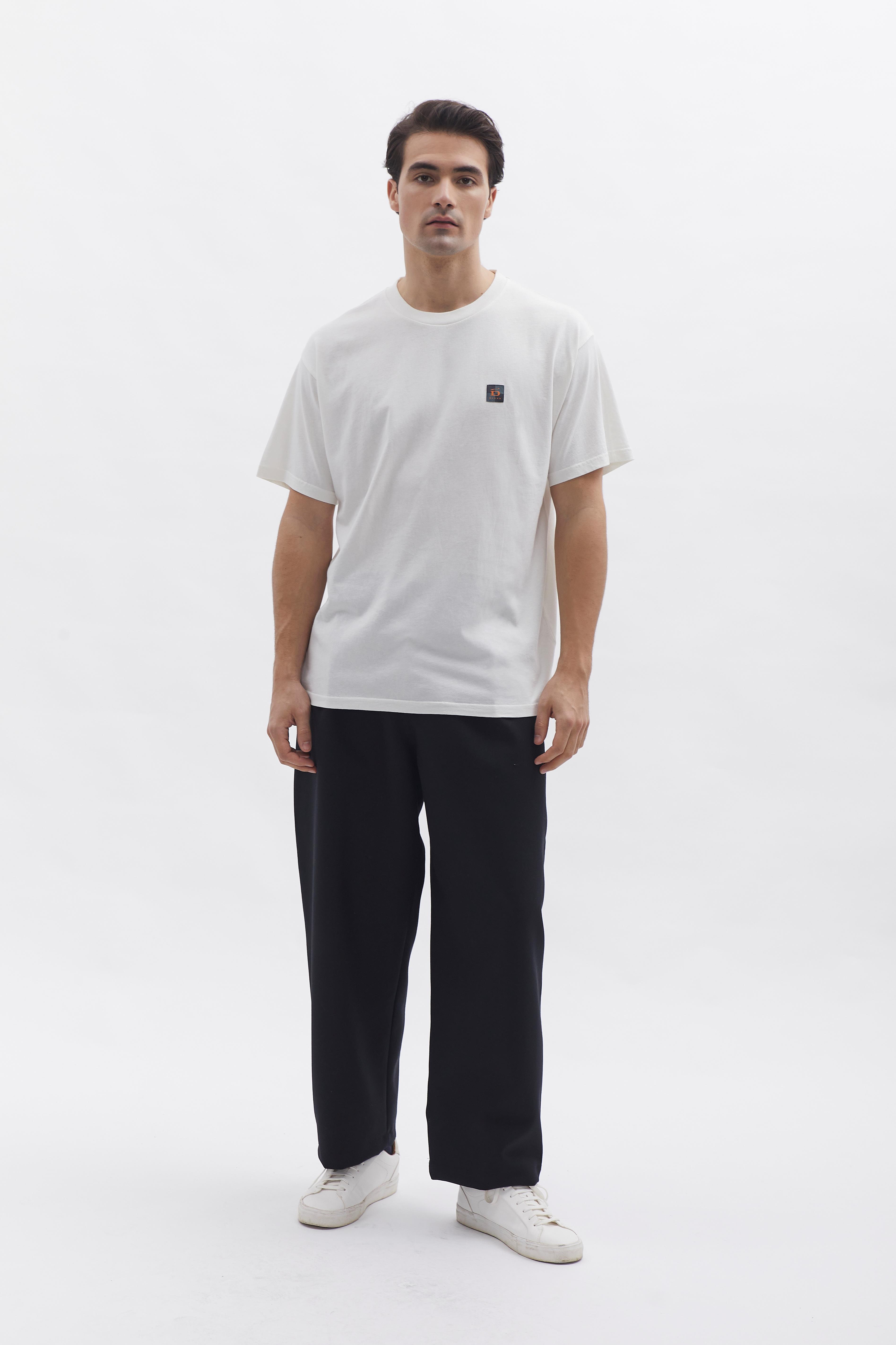 D-Brand, T-Shirts  und Polos, Relaxed T-Shirt, WHITE, Weiß, 112201, 112201-110