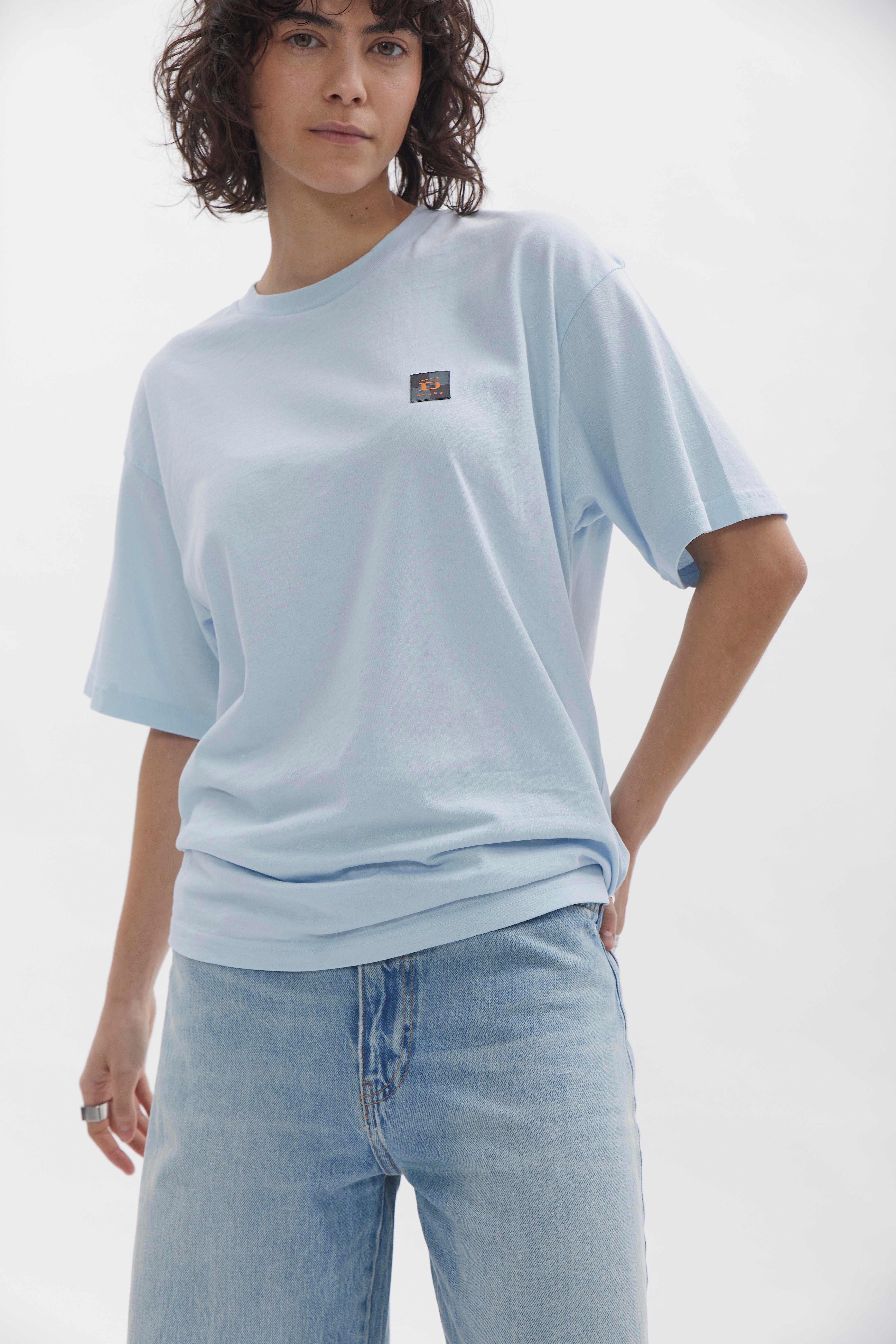 D-Brand, T-Shirts, Polos und Tops, Relaxed T-Shirt, POLAR BLUE, Blau, 222203, 222203-408